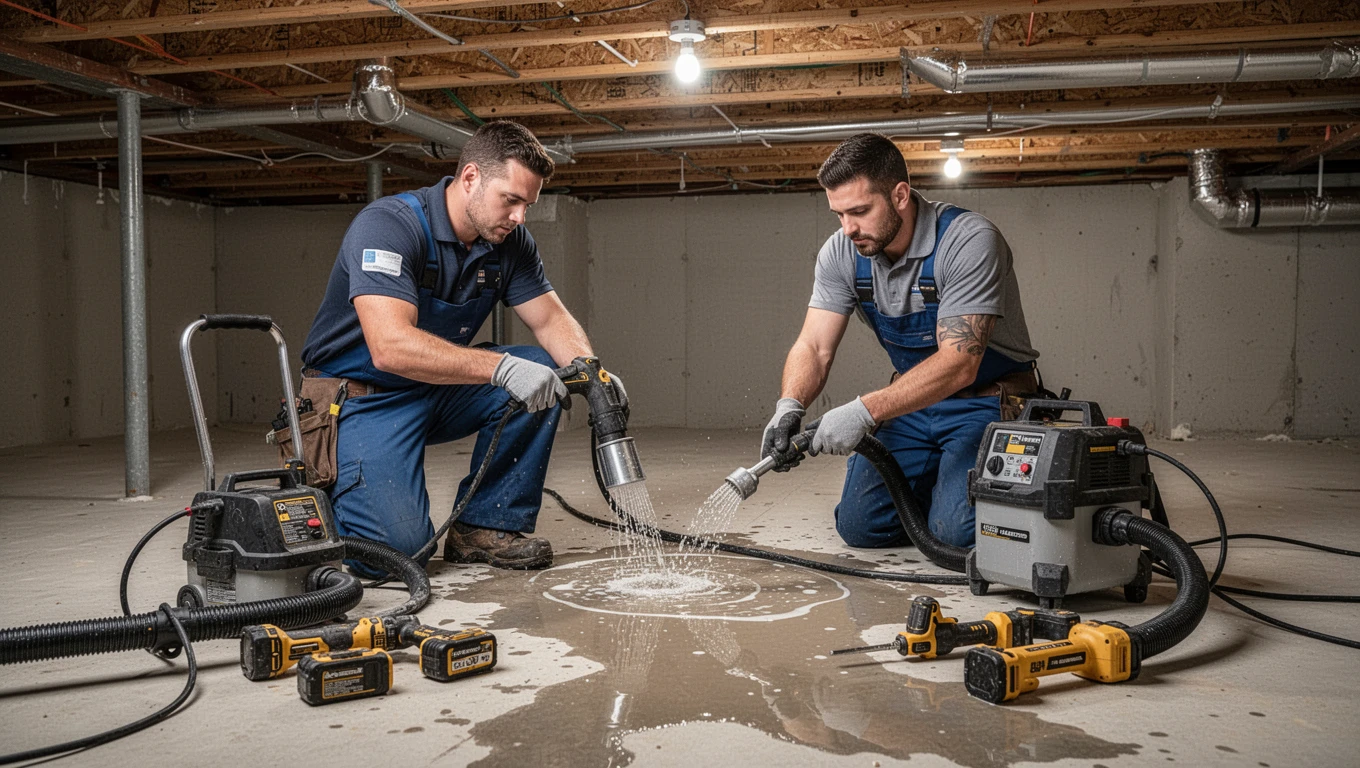 Crawl Space Water Removal