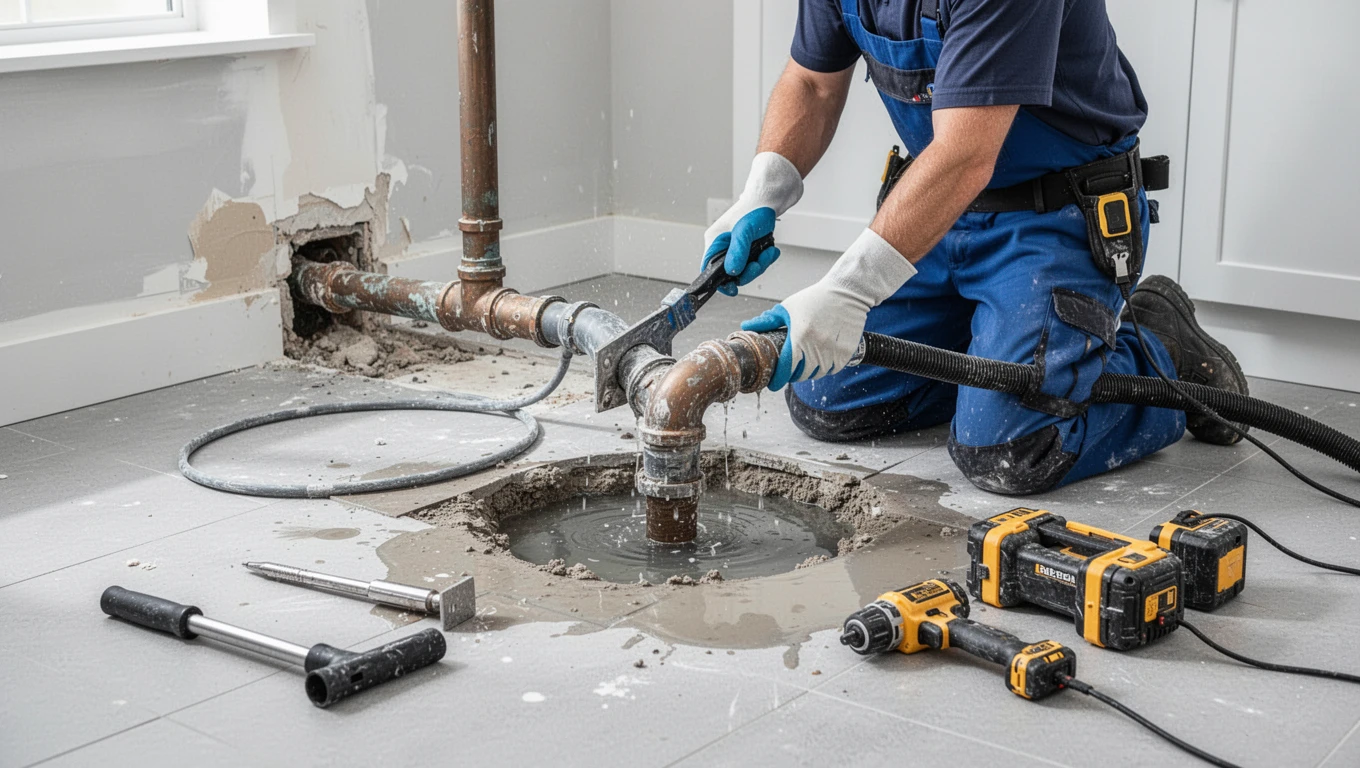Burst Pipe Cleanup